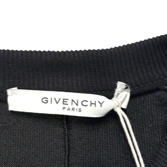 NWT Givenchy Sweater - Black Paisley Textured Print - Size 10 - Thick & Cozy - Picture 9 of 13